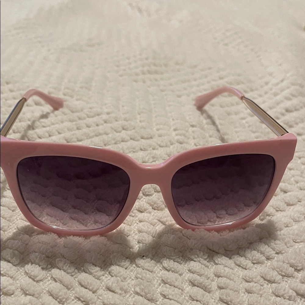 Diff Eyewear Pink Gradient Sunglasses - image 7